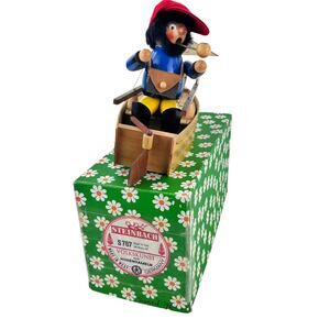 Signed Steinbach S767 Smoker Fisherman Over the Waves Waltz Movable and Musical